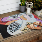 Henri Matisse - The Dream - 1940 Artwork Outdoor Rug Gallery Image 2