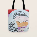 Henri Matisse - The Dream - 1940 Artwork Tote Bag Gallery Image 1