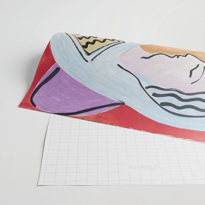 Henri Matisse - The Dream - 1940 Artwork Wrapping Paper Gallery Image 2