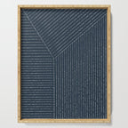 Lines (Annapolis Blue) Serving Tray Gallery Image 1