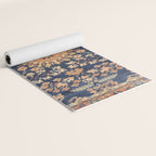 Sarouk Persian Floral Rug Print Yoga Mat Gallery Image 2
