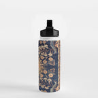 Sarouk Persian Floral Rug Print Water Bottle Gallery Image 2