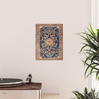 Sarouk Persian Floral Rug Print Poster Gallery Image 2