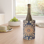 Sarouk Persian Floral Rug Print Wine Chiller Gallery Image 4