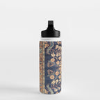 Sarouk Persian Floral Rug Print Water Bottle Gallery Image 3