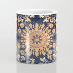 Sarouk Persian Floral Rug Print Coffee Mug Gallery Image 4