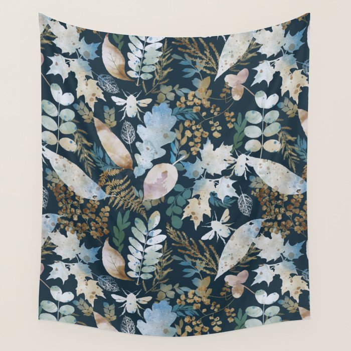 Gentle forest whispers D Wall Tapestry Gallery Image 1