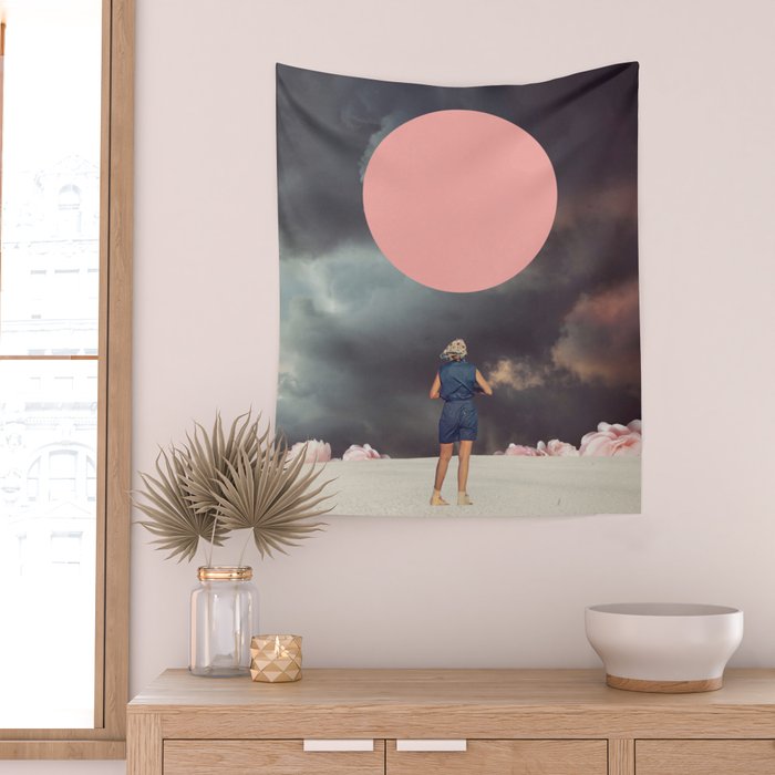 You brought Calm Within Me Wall Tapestry Gallery Image 2