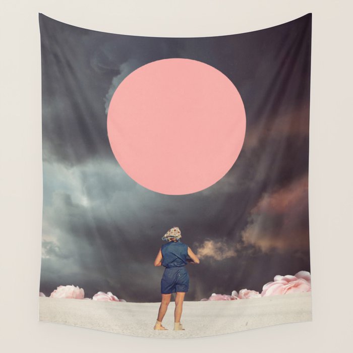 You brought Calm Within Me Wall Tapestry Gallery Image 4