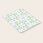 Quilt Shapes - Green and Blue Notebook Gallery Image 2