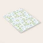 Quilt Shapes - Green and Blue Notebook Gallery Image 3