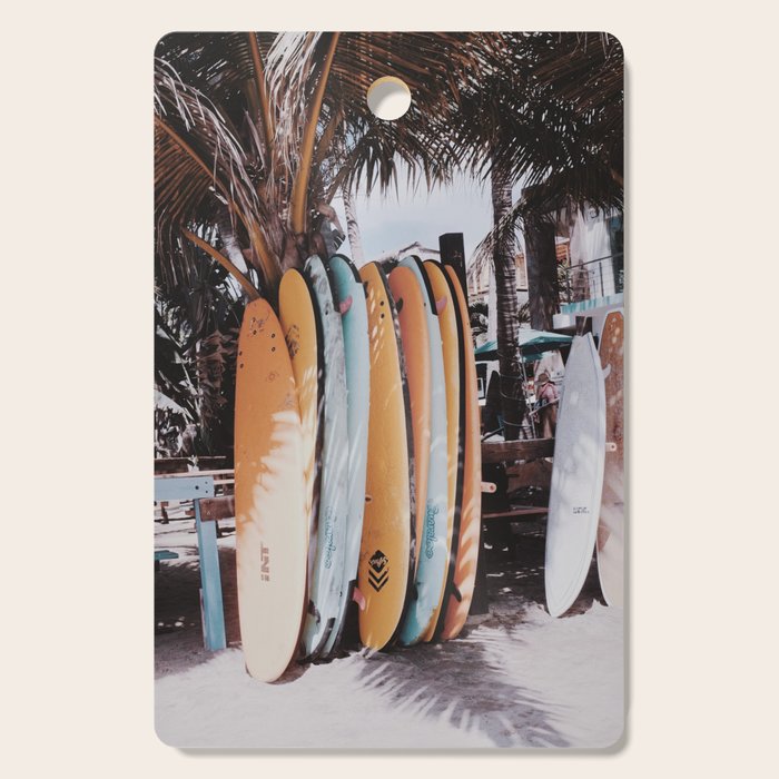 lets surf xxxvi - sayulita - mexico Cutting Board Gallery Image 1