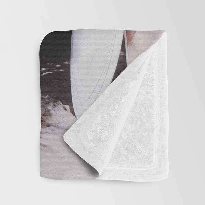 lets surf xxxvi - sayulita - mexico Throw Blanket Gallery Image 3