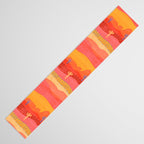 Vintage Western Desert Landscape in Warm Sunrise Table Runner Gallery Image 3