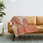 Abstract Faces 10 Throw Blanket Gallery Image 1