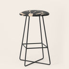 Modern Abstract Art Flowers 5 Stool Gallery Image 1