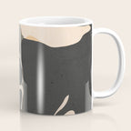 Modern Abstract Art Flowers 5 Coffee Mug Gallery Image 1