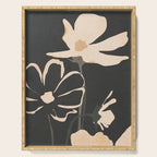 Modern Abstract Art Flowers 5 Serving Tray Gallery Image 1