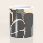 Modern Abstract Art Flowers 5 Coffee Mug Gallery Image 4