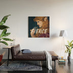 Fierce - Feminist Wood Wall Art Gallery Image 2