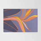 Bright Tropical Flower Rug Gallery Image 2