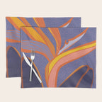 Bright Tropical Flower Placemat Gallery Image 1