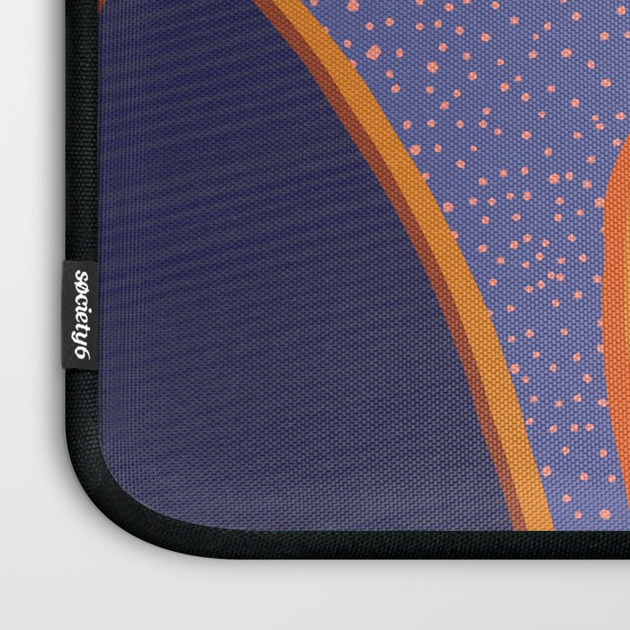 Bright Tropical Flower Laptop Sleeve Gallery Image 3