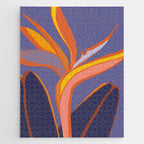 Bright Tropical Flower Jigsaw Puzzle Gallery Image 1