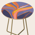 Bright Tropical Flower Side Table Gallery Image 2