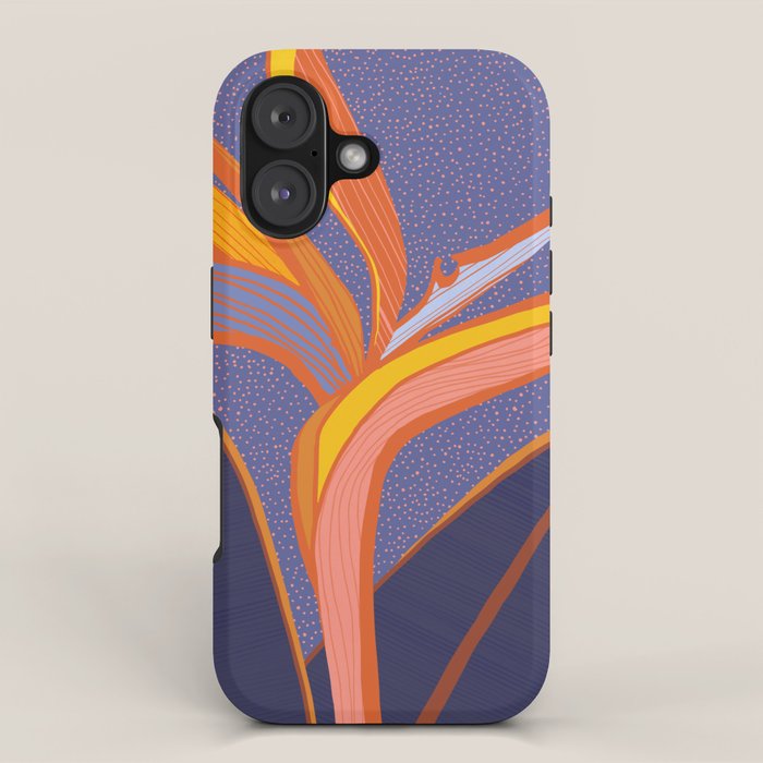Bright Tropical Flower iPhone Case Gallery Image 1