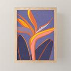 Bright Tropical Flower Mini Art Print Gallery Image 1