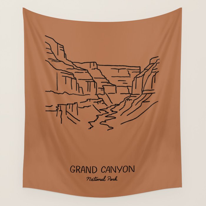 Grand Canyon National Park Wall Tapestry Gallery Image 4