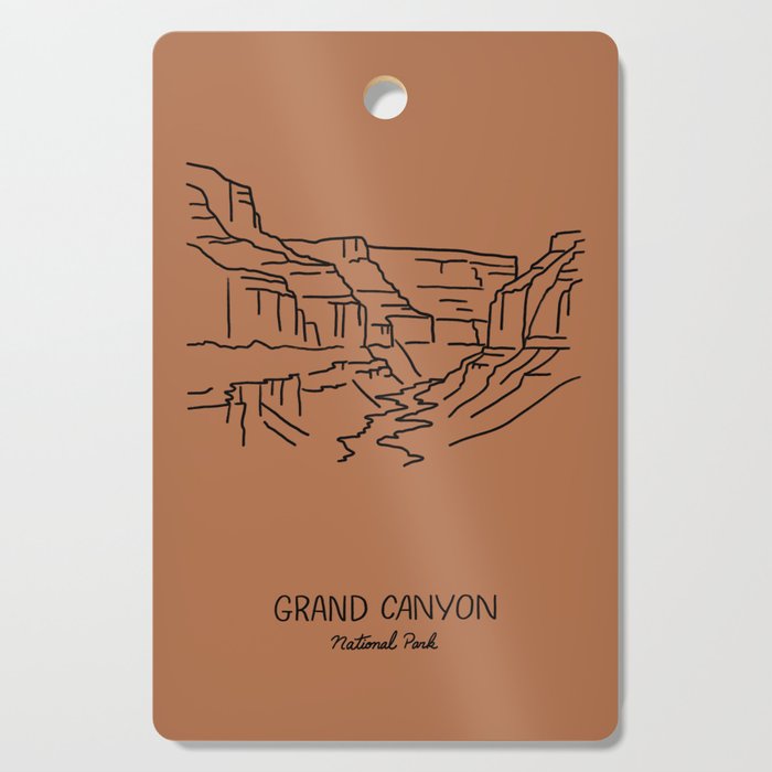 Grand Canyon National Park Cutting Board Gallery Image 1