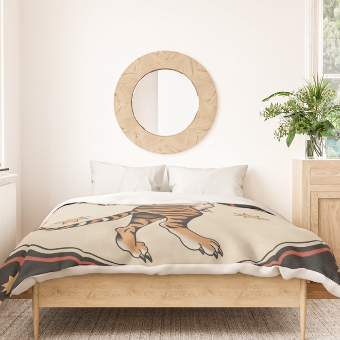 Amazona (tattooed) Duvet Cover Gallery Image 3