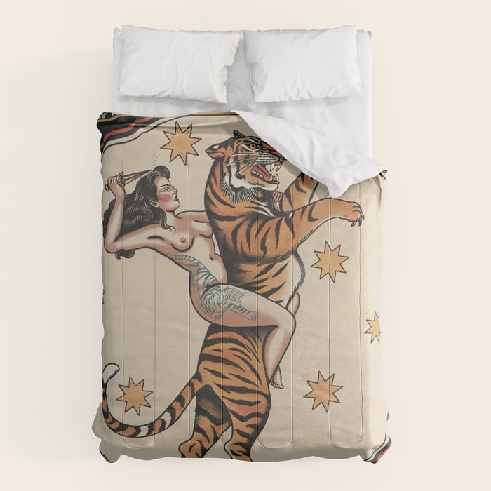 Amazona (tattooed) Comforter Gallery Image 1