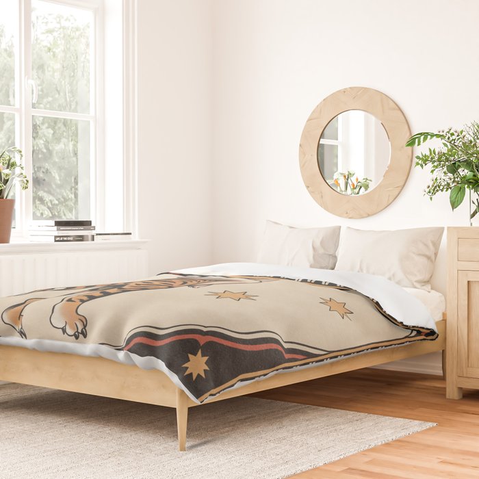 Amazona (tattooed) Duvet Cover Gallery Image 2