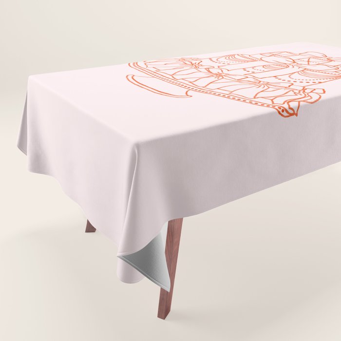 Preppy Bow Cake Tablecloth Gallery Image 1