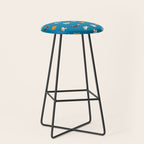 Japanese toys in blue Stool Gallery Image 1
