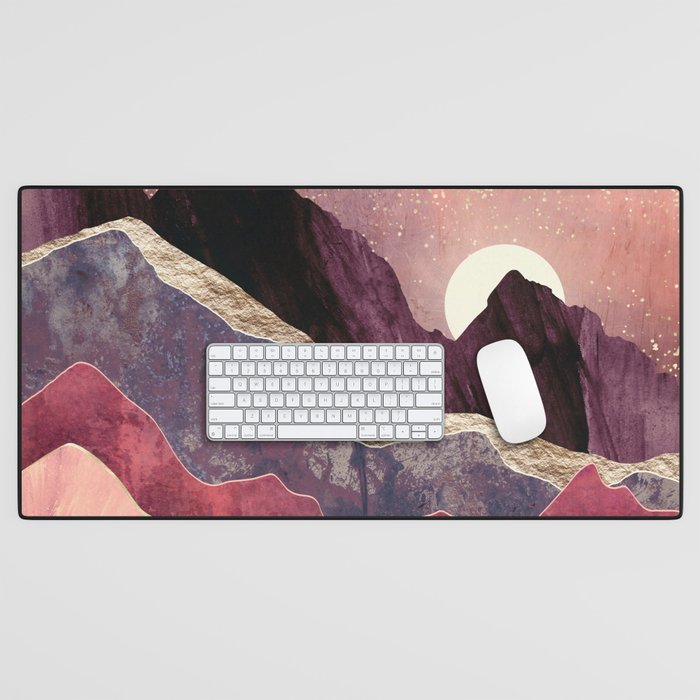 Blush Vista Desk Mat Gallery Image 1