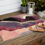 Blush Vista Outdoor Rug Gallery Image 2