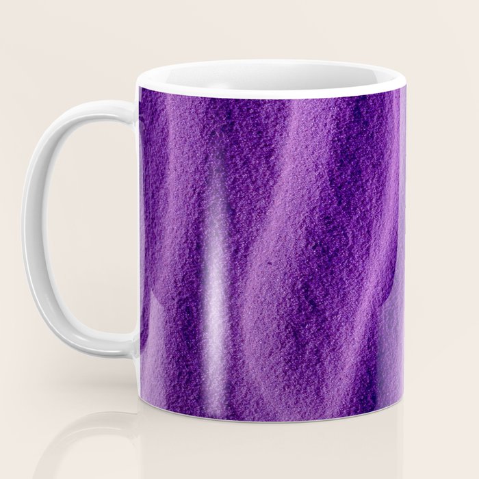 Sand Ripples - Purple Coffee Mug Gallery Image 3