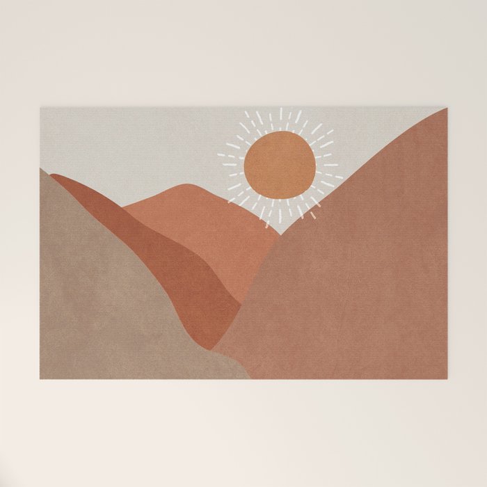 Minimalistic Landscape I Welcome Mat Gallery Image 1