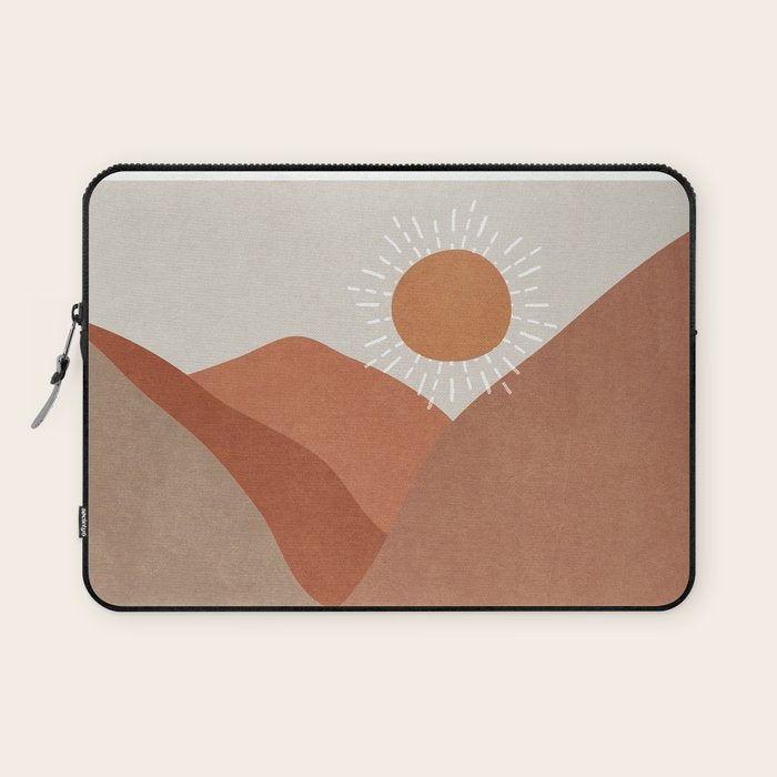 Minimalistic Landscape I Laptop Sleeve Gallery Image 1