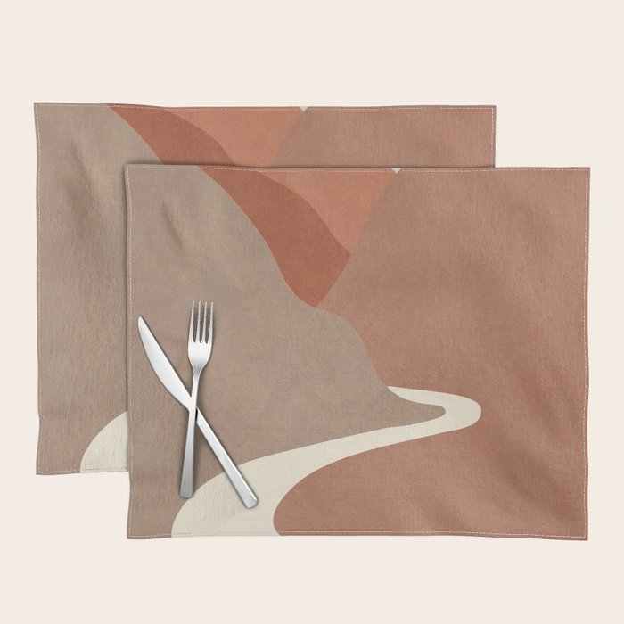 Minimalistic Landscape I Placemat Gallery Image 1