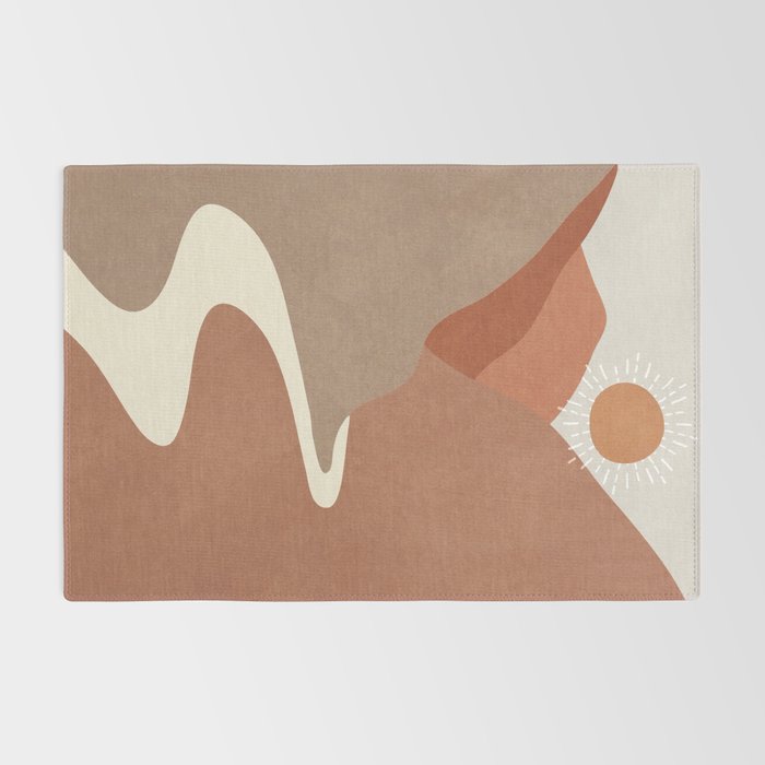 Minimalistic Landscape I Rug Gallery Image 2