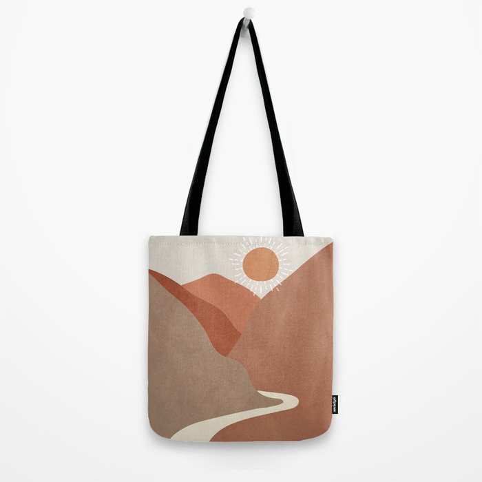 Minimalistic Landscape I Tote Bag Gallery Image 2