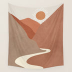 Minimalistic Landscape I Wall Tapestry Gallery Image 4