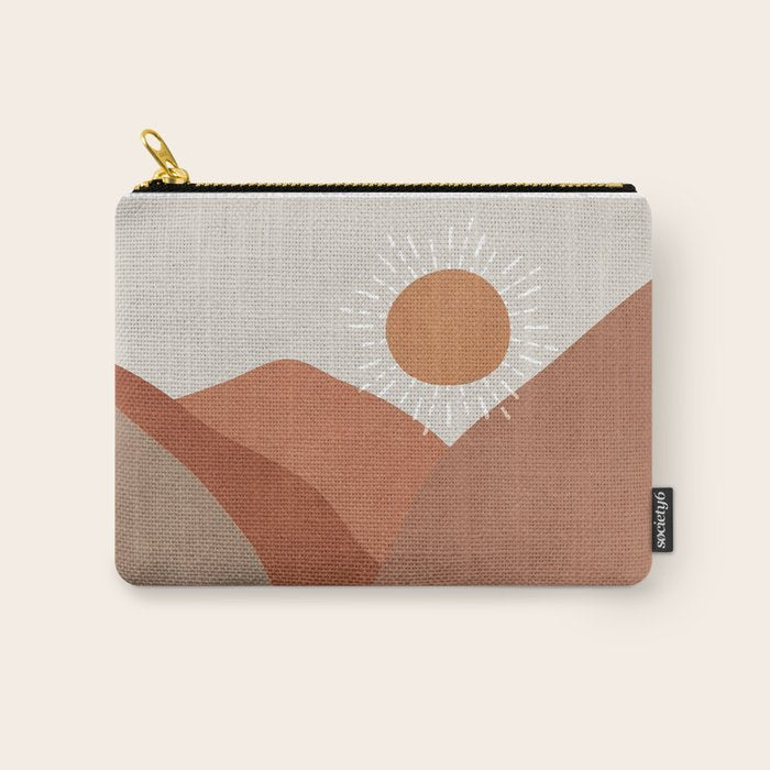 Minimalistic Landscape I Carry All Pouch Gallery Image 1