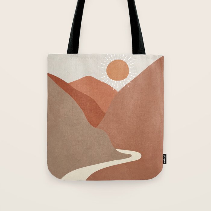 Minimalistic Landscape I Tote Bag Gallery Image 1