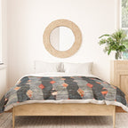 Diamond Tribal Persian Rug Print Duvet Cover Gallery Image 3